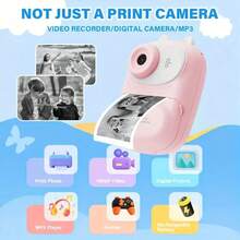 W&O Kids Camera Instant Print, Dual-Lens 48MP Digital Camera For Birthday Gifts, 1080P Selfie Instant Cameras With 32GB SD Card, Instant Print Digital Camera For Girls Boys - Multicolor - View 11