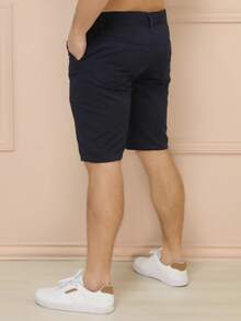 Men's Bermuda Shorts Colored Twill Premium Jeans Various Colors - 藍色 - 查看 5