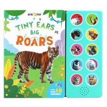 beartale 10-Button Sensory Toys,Kid's Sound Book,Baby Needs Early Learning Educational Toys,10 Vivid Animal Sounds With Durable Material Battery-Replaceable,Enhance Kid's Interactive Learning,Memory Retention And Sensory Development,Baby Toys,Toys For Boys,Party Favors For Kids,Toys For Girls,Montessori Toys,Teaching Aids,Learning Materials,Classroom Toys,Games For Kids,Student,Stationery,School Supplies,For Baby Shower,Kids Birthday Gift