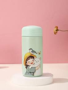 1pc Fashionable Mini Pocket Mug, Compact Cup For Travel, Outdoor Portable Vacuum Water Bottle Back To School - Multicolor - View 11