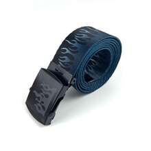 1条/3条装 时尚嘻哈韩风休闲男士火焰帆布皮带，男士配饰腰带，夏季、秋季、万圣节秋冬配饰，适合青少年、青年、男士，休闲、户外、运动、度假、毕业礼物、生日、日常穿着 - 彩色 - 查看 27