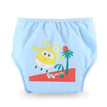 4 件可调节、防水、可重复使用的尿布裤，适合幼儿男孩和女孩，如厕训练，防漏，四季皆宜的礼物 - 彩色 - 查看 16