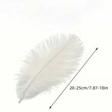 6pcs High-Quality Artificial Feather Room Decor, Wedding Decoration, Lightweight And Soft With Fine Texture,Fall Decor,Autumn