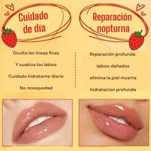 Paquete de Bálsamo Hidratante Labios De Fresa Caja 24 PCS Labiales Mágico - Rojo - Ver 10