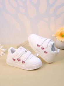 Children's Shoes Spring New Style Anti-Slip Girls Sports Shoes Toddler & Youth Casual Boys Sneakers Infant & Toddler Running Shoes Little White Shoes