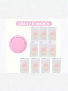 1/5/10pcs Air Freshener Capsules With Holder - For Home, Car, Wardrobe, Lily Fragrance To Eliminate Odor, Car Air Freshener, 2025 New Fashion Air Freshener Capsules, No Need Drilling Solid Fragrance Sticker, Viral Wardrobe Deodorizer, Pet Friendly Fresh Fragrance, Long-Lasting Car Diffuser Sticker, Gel Deodorizer Capsule Sticker, Bathroom Deodorizer, Rose Sakura Lavender Scent, Washroom Small Tool