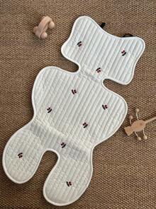 Bantal Kursi Kereta Bayi Gaya Korea Ins, Versi Tipis, Bordir, Menyerap Air & Bernapas, Cocok Untuk Semua Musim Semi/Panas/Gugur/Dingin - MultiWarna - View 16