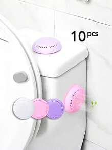 1/5/10pcs Air Freshener Capsules With Holder - For Home, Car, Wardrobe, Lily Fragrance To Eliminate Odor, Car Air Freshener, 2025 New Fashion Air Freshener Capsules, No Need Drilling Solid Fragrance Sticker, Viral Wardrobe Deodorizer, Pet Friendly Fresh Fragrance, Long-Lasting Car Diffuser Sticker, Gel Deodorizer Capsule Sticker, Bathroom Deodorizer, Rose Sakura Lavender Scent, Washroom Small Tool