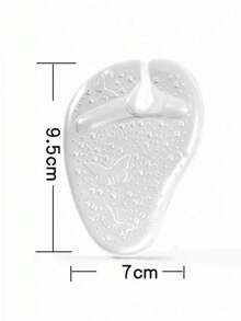 1 Pair Gel Insole Pads For Comfortable High Heel Sandals In Summer, Fit Smaller Shoe Size - Clear - View 5