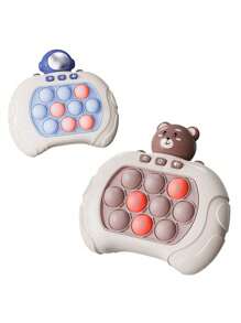 1Pc Generation4 Quick Push Game Console 999 Levels 4 Modes Pop Fidget Toys - Handheld Fast Push Bubble With Instant Sound Feedback, ,Sensory Electronic Whack-A-Mole Game Machine For Anxiety Stress For Teens,Adults,Birthday Gifts