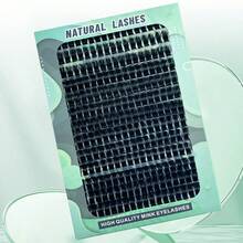 280 Clusters 14 Rows 110D Curling 0.07mm Mink False Eyelashes, DIY Mixed Length Waterproof Eyelash Extension - DD - View 4