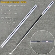 2025 New 40-Inch Long Samurai Sword With Scabbard, Cosplay Prop, Decoration, Birthday/Holiday/Easter Gift, Toy