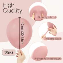 Juego de corona de globos decorativos para fiesta, 10/50/116 piezas, incluye globos de látex de colores rosa, azul, verde, carne y café, adecuado para decorar bodas, compromisos, cumpleaños, ceremonias de graduación, celebraciones y fiestas de aniversario