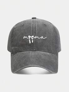 Vintage Truck Driver Hat With Letter MAMA And Bow Design For Women, Mother's Day Gift Hat, Suitable For Casual, Outdoor Sports, Sun Protection, Breathable, Adjustable, Sweat-Absorbent - Multicolor - View 5