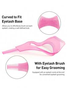 115pcs 3-In-1 Mascara Applicator, Mascara Guard, Lash Assist Tool, 1 Reusable Makeup Helper For Beginners To Apply Mascara & Eyeliner Evenly, Natural & Non-Clumping Lashes, Lash Separator & Tweezer