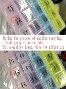 Monatlicher Pillenorganizer 28-Tage Pillendose, nach Woche organisierte Medikamentenorganisation, große 4-Wochen Pillenbox mit staubdichtem Gehäuse für Fischöle, Vitamine, Nahrungsergänzungsmittel