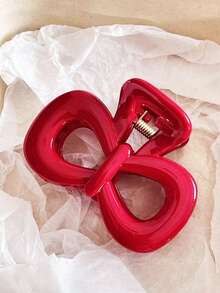 2pcs/Set Colorful ABS Plastic Flower Hair Clips, Beautiful & Versatile For Traveling, Shopping, All Seasons - Multicolor - View 3