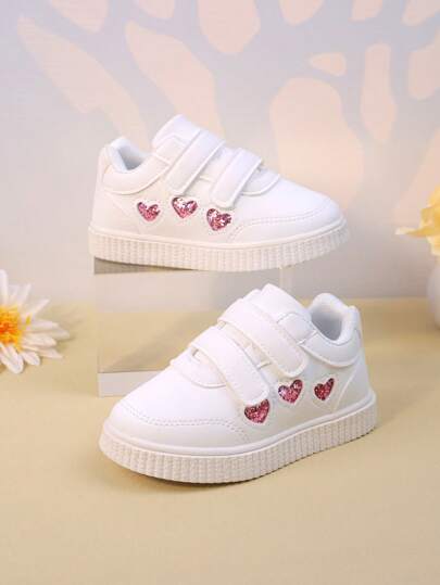 Children's Shoes Spring New Style Anti-Slip Girls Sports Shoes Toddler & Youth Casual Boys Sneakers Infant & Toddler Running Shoes Little White Shoes