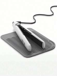 1pc Hot Styling Tool Mat, Universal Size Hair Straightener And Curling Iron Heat-Resistant Mat For Storage And Travel, Hot Styling Tool Mat, Heat Resistant Silicone Hair Styling Mat Storage Heat Insulation Pad Commercial - Multicolor - View 3