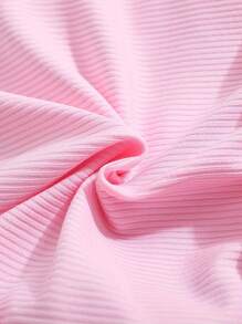 coviviky Conjunto de top acanalado de manga corta y falda de tul con estrellas degradadas para niñas, incluye cinturón, dulce y elegante para fiestas, bodas, verano