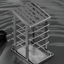 Stainless Steel Knife Holder Kitchen Storage Organizer Multifunctional Kitchen Knife Holder Knife Organizer Cutlery Organizer
