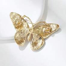 [Sparkling Crystal Brooch] Sparkling Multicolor Crystal Rhinestone Butterfly Brooch - Elegant Enamel Pin With Golden-Tone Finish & Colorful Gemstones For Dresses, Jackets & Women's Accessories, Butterfly Jewelry
