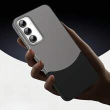 1 pezzo Custodia magnetica opaca 2 in 1 per PC compatibile con iPhone 12 Pro Max/iPhone 13 Pro Max/Realme C61/Realme C63/Vivo V30e 5G/V40 Lite 5G/Redmi Note 14 Pro+ 5G/Galaxy S25 Ultra/Edge 50/OnePlus Nord CE4, sottile e portatile - Grigio - Visualizzare 5