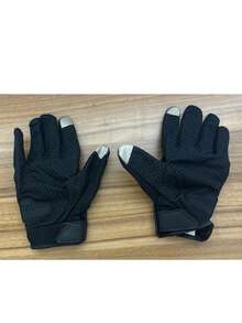 GUANTES PARA MOTOCICLISTA CON PROTECCION - Negro - Ver 3