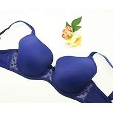 BR5037 "Underwire Bra – Comfort And Style In Different Colors And Sizes (36D, 38D, 40D, 42D, 38DD, 40DD) For All Body Shapes" - Pink - View 7