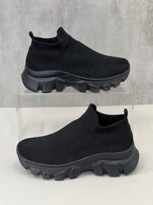 2025 Neue Damen Lässig Sneaker, bequeme dicke Sohle, staubdicht und atmungsaktiv, modisch vielseitig