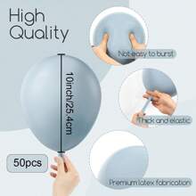 Juego de corona de globos decorativos para fiesta, 10/50/116 piezas, incluye globos de látex de colores rosa, azul, verde, carne y café, adecuado para decorar bodas, compromisos, cumpleaños, ceremonias de graduación, celebraciones y fiestas de aniversario