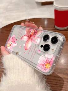 Ốp lưng trong suốt in hình hoa ly hồng, tương thích với iPhone 16/11/12/13/14/15/15pro/15 Plus/15 Promax/7plus/8plus/X/Xs Max/Xr/11pro/12pro/13pro/14pro/12mini/13mini/11promax/12promax/13promax/14promax/14plus/6/6s/6plus/7/8/16Pro/16plus/16promax/Se & Tương thích với Samsung Galaxy/A54/A14/A12/A13/A15/A32/A33/A24/A52S/S20/S21/S22/S23/S24/S23Plus/S24ultra, phiên bản quốc tế, không phải phiên bản nội địa. - Nhiều màu - Xem 6