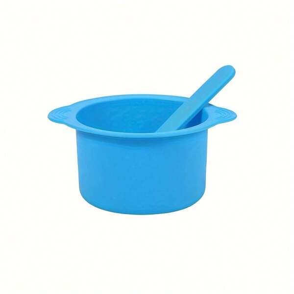 Silicone Wax Warmer Liner, Non-Stick Wax Bowl Silicone Replacement Liner For Reusable Wax Melting Heater, With Silicone Spatula For Waxing