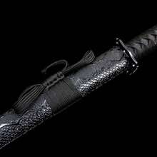 2025 New 40-Inch Long Samurai Sword With Scabbard, Cosplay Prop, Decoration, Birthday/Holiday/Easter Gift, Toy