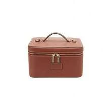 Vanity Case In Ginger Brown - Ginger Brown - View 1