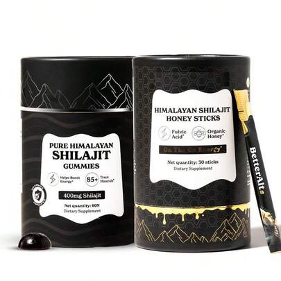 Shilajit Honey Stick | Provides Energy And Endurance | Easy To Carry | 30 Sticks,Honey Pack