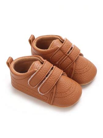 婴儿鞋秋季/春季，男童/女童英伦风格婴儿鞋3-6-12个月防滑橡胶底步行鞋