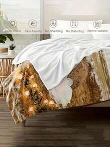 Personalized, Custom Flannel Fleece Blanket - Personalized With Your Photos, The Perfect Gift For All Ages, Perfect For Bed, Sofa, Camping, Travel - Universal Warmth For All Seasons - Multicolor - View 4