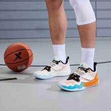 XTEP Xtreme Crazy 2nd Generation Men's Basketball Shoes Men's Spring And Summer Anti Slip And Wear-Resistant Sports Shoes Shock-Absorbing Professional Practical Sneakers 876219120006