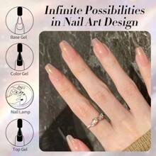 BORN PRETTY BORN PRETTY Esmalte de uñas en gel de 10ml con brillo aurora, ultra brillante, cromado, camaleónico, láser, que se retira con remojo, para arte de uñas UV