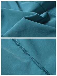 Pantaloncini estivi casual da uomo per fitness e sport, asciugatura rapida, adatti per sport all'aperto, corsa, fitness, badminton, pantaloni da tennis per fidanzati - Blu verde acqua - Visualizzare 7