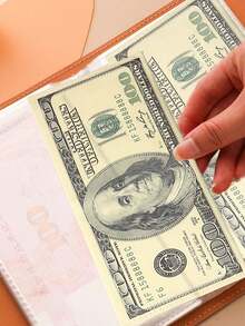 100 Pcs Envelope Budget Challenge Binder, Money Saving Binder, Savings Challenge Book, Multipurpose Budget Organizer Storage Pouch, Portable, Budgetner For Managing Budget And Money, Accounting Notebook, Bill Savings Book, Holiday Gift, Back To School, Graduation Season, Holiday Party, Challenge, Anniversary, Graduation