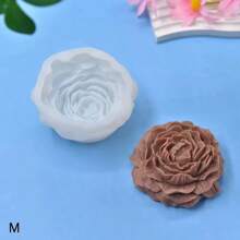 4 pezzi Mollette a forma di fiore di peonia, misure assortite