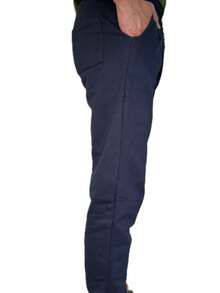 Men's Sweatshirt Jogger Pants Size S-XL - Navy Blue - View 3