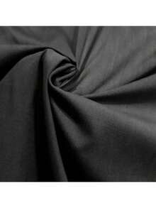 Men's Short Sleeve Dress Shirt With Slim Priest Collar - 黑色 - 查看 5
