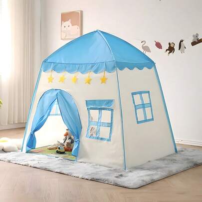 Casita de Princesa Infantil | Tienda de Juego Castillo Portátil para Niñas 4-8 Años | Regalo Cumpleaños/Navidad - CasaBella (135cm Altura, Estructura Reforzada)