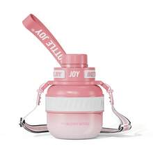 BOTTLE JOY 500ml (16oz) Portable Stainless Steel Thermal Insulated Water Bottle, Hot And Cold Drink Vacuum Flask, Leak-Proof Lid And Straw, Suitable For Home, Office, Outdoor Activities, Camping, Hiking, Driving And Travel. Reusable Cup With Lid And Straw, Unisex, Gym Bottle, Protein Shake, Powder Shaker, Sports Water Bottle, Valentine's Day Gift, Birthday Gift, With Straw Cleaning Brush Included - Multicolor - View 13