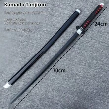 2025 New 40-Inch Long Samurai Sword With Scabbard, Cosplay Prop, Decoration, Birthday/Holiday/Easter Gift, Toy