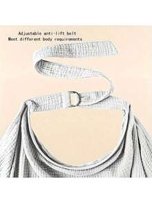 100% Woven, Breathable And Soft Nursing Cover, Multi-Functional Baby Stroller Canopy, Car Seat Sunshade, Mom's Privacy Apron, Suitable For 18+ Years Old