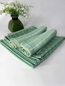 1 pièce Chiffon en fibre de verre de bambou : antibactérien, anti-moisissure, 100 %, très absorbant, dégraissant épais - Convient pour la salle de bain, la cuisine, la voiture et les animaux domestiques, adieu les serviettes en papier, adoptez.